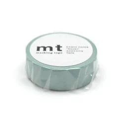 Pastel Turquoise 15mm 1P Basic Washi Tape by MT Japan