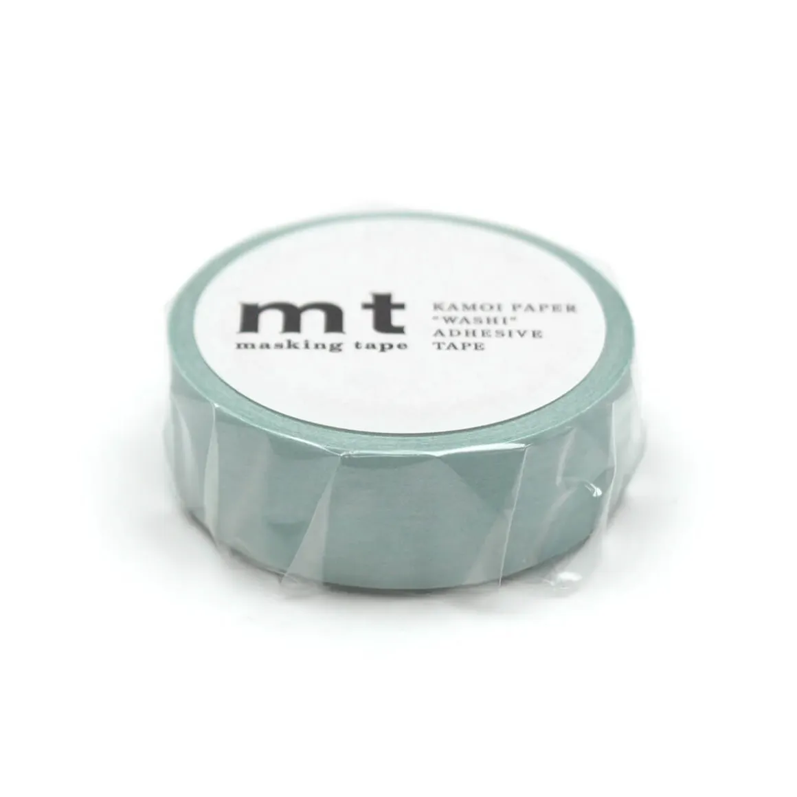 Pastel Turquoise 15mm 1P Basic Washi Tape by MT Japan