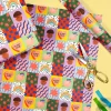 Patchwork Kids Gift Wrap by Eleanor Bowmer