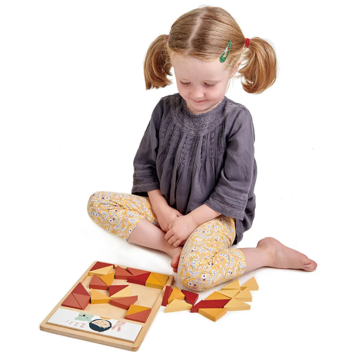 Patchwork Quilt Puzzle by Tender Leaf Toys