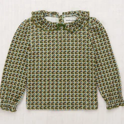 Pattie Top in Leaf Lattice by Misha & Puff