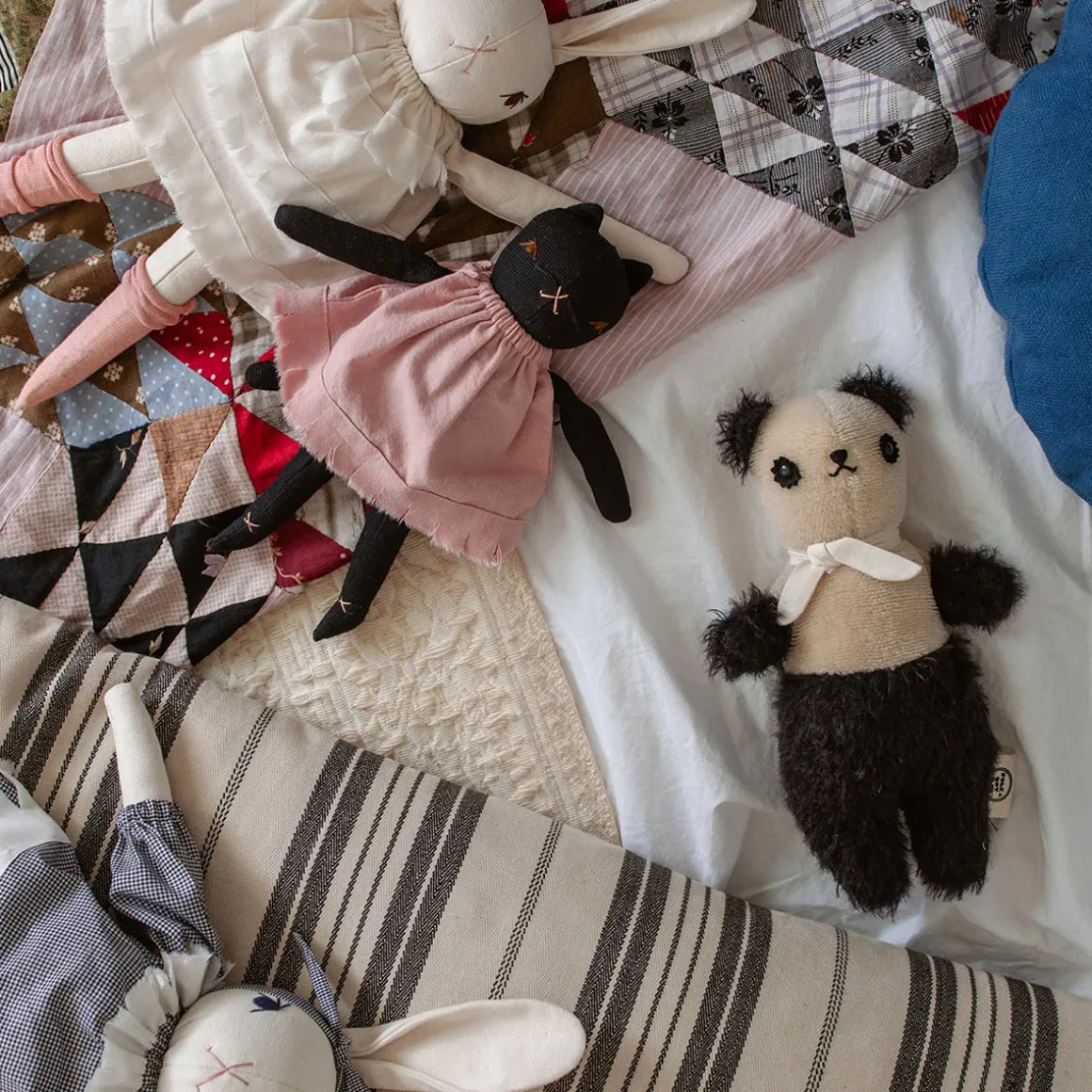 PDC Bear in Cream / Black by Polka Dot Club