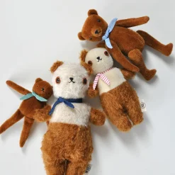 PDC Bear in Cream / Rust by Polka Dot Club