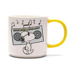 Peanuts Music Is Life Mug by Magpie