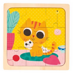 Peanut The Cat Chunky Puzzle by Janod