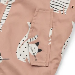 Pedia Rain Jacket in Cat / Tuscany Rose by Liewood