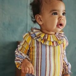 Peggy Top in Zest Zigzag by Misha & Puff - Last Ones In Stock - 5-10 Years