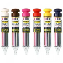 Penco 8 Colour Crayon (Various Colours) by Hightide Penco