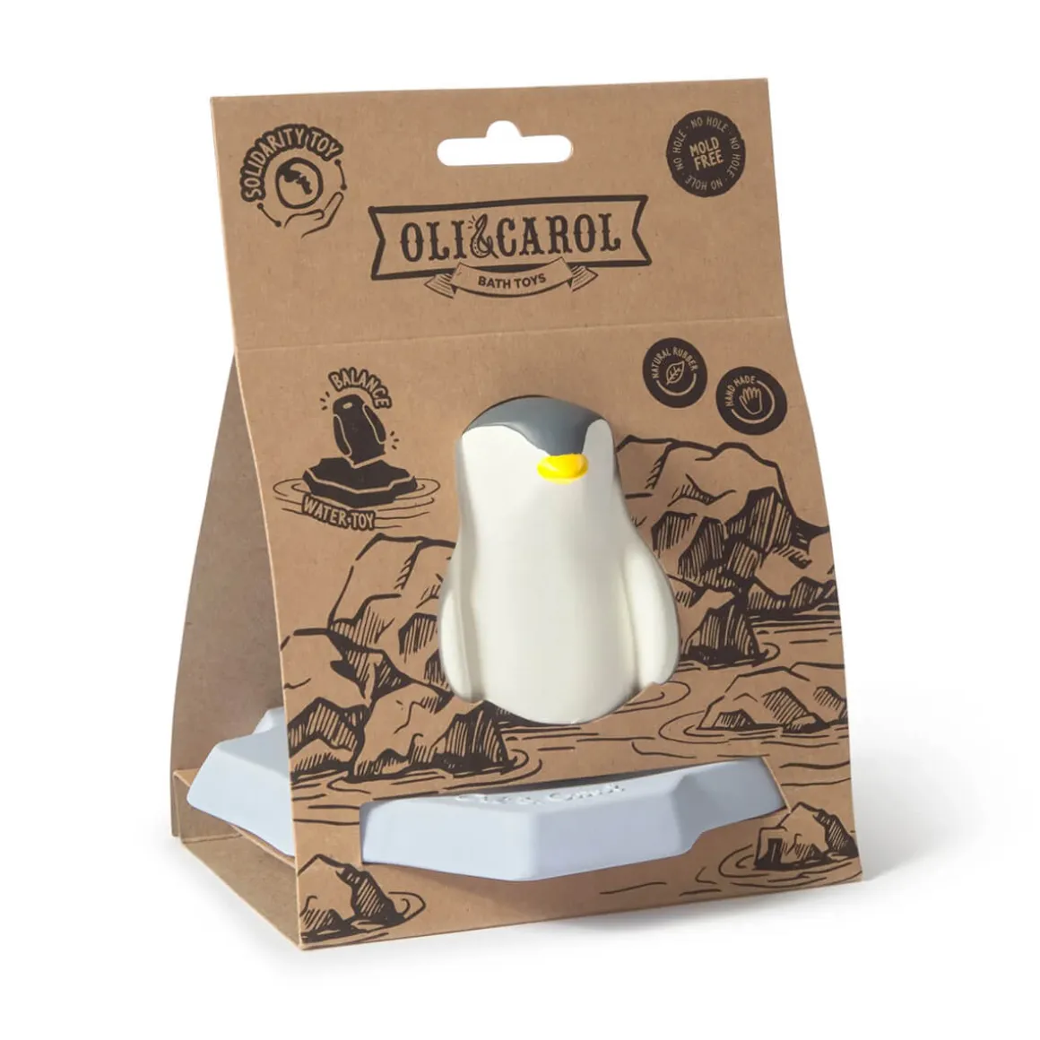 Penguin Bath Toy by Oli & Carol
