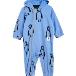 Penguin Fleece Onesie by Mini Rodini - Last One In Stock - 56 (1-2 Months)