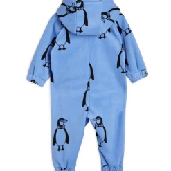 Penguin Fleece Onesie by Mini Rodini - Last One In Stock - 56 (1-2 Months)