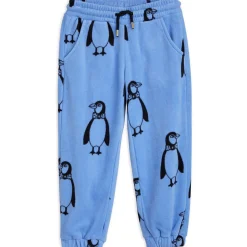 Penguin Fleece Trousers by Mini Rodini