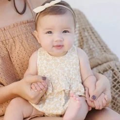 Penny Romper in Dahlia by Quincy Mae