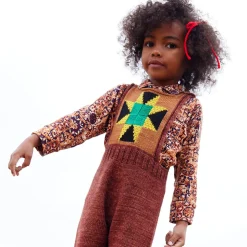 Peter Pan Top in String Medallion by Misha & Puff - Last Ones In Stock - 4-10 Years