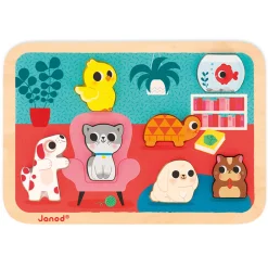 Pets Chunky Puzzle by Janod