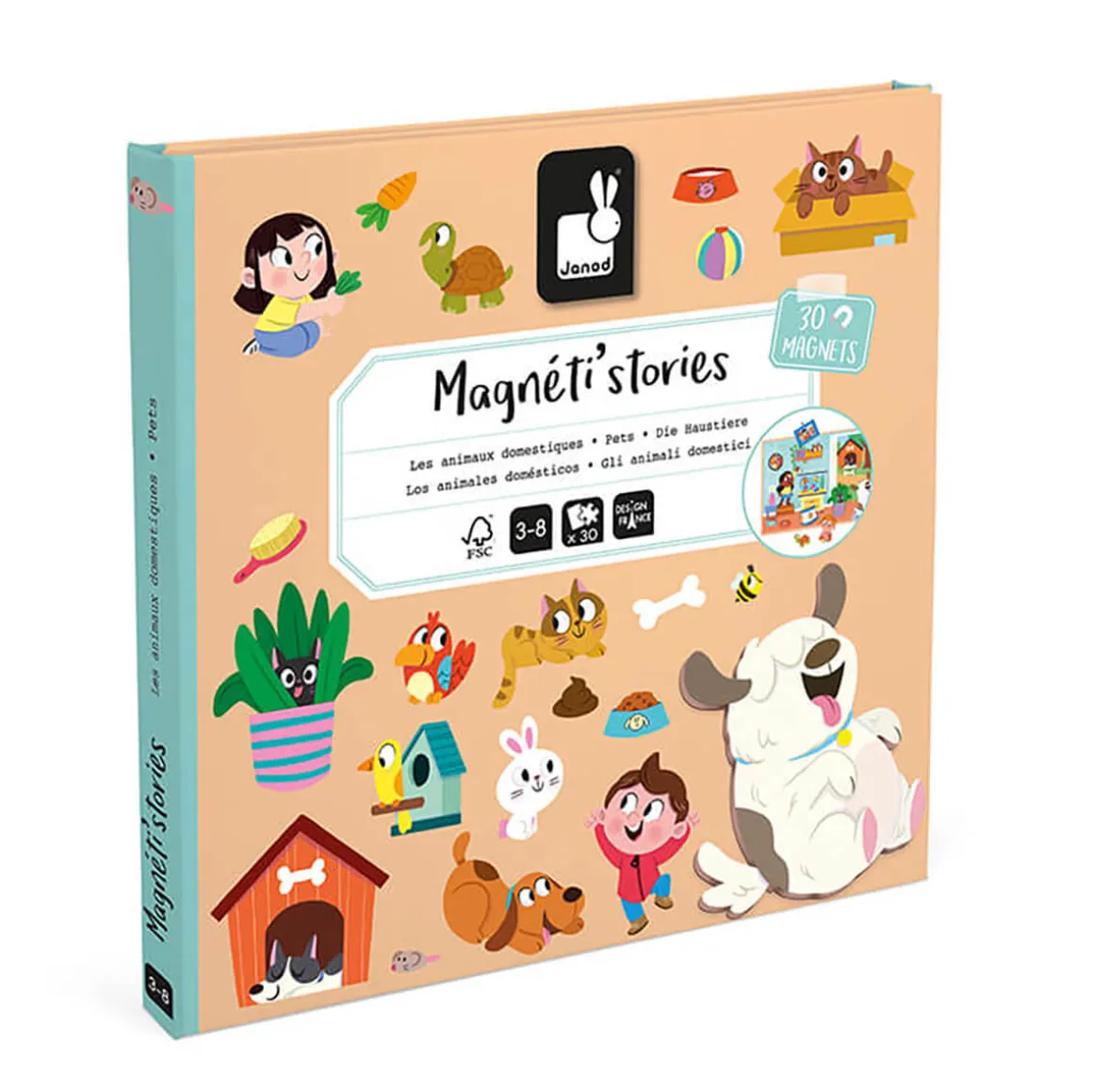 Pets Magneti Stories by Janod