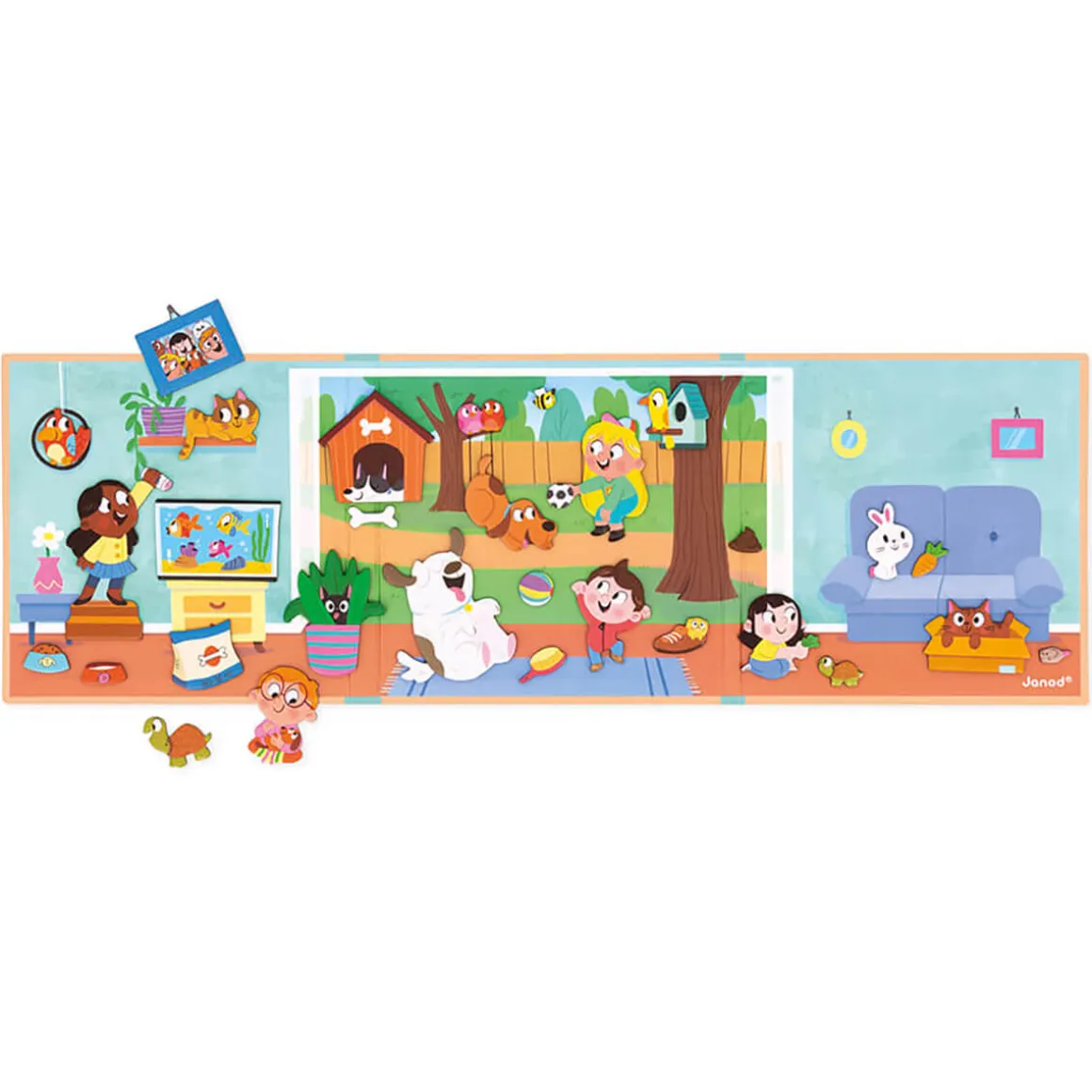 Pets Magneti Stories by Janod
