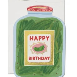 Pickle Birthday Greetings Card by Red Cap Cards