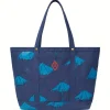 Picnic Bag in Navy Umbrella by The Animals Observatory