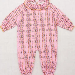 Pierrot Onesie in Pink Lilac Bohemia by Misha & Puff