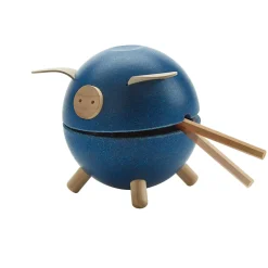 Piggy Bank in Blue by PlanToys
