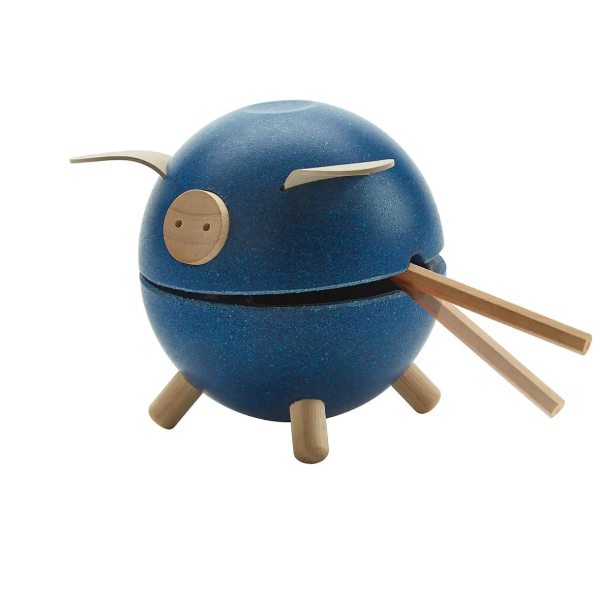 Piggy Bank in Blue by PlanToys