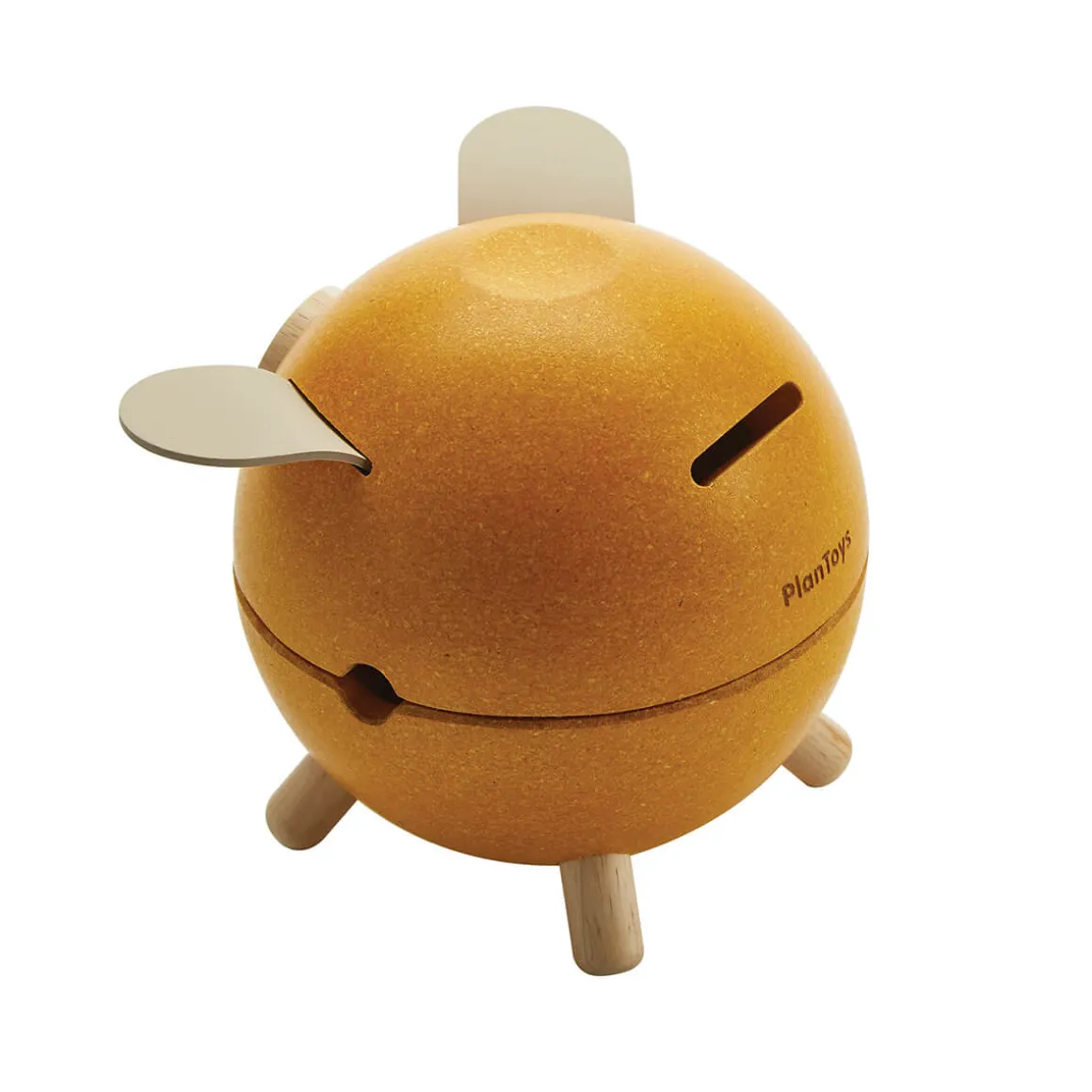 Piggy Bank in Yellow by PlanToys