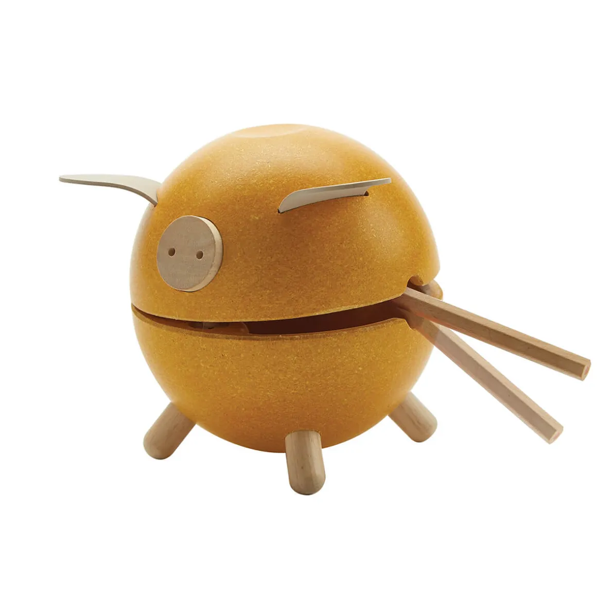 Piggy Bank in Yellow by PlanToys
