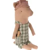 Pig in Hat & Overalls by Maileg