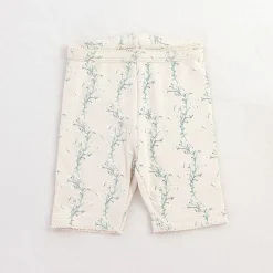 Pima Bike Short in Linen Trellis by Iver & Isla