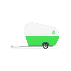 Pinecone Camper Trailer For Mini Candycar By Candylab Toys