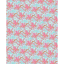 Pink Octopi Gift Wrap by Nadia Taylor for Earlybird Designs