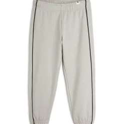 Plain Piping Sweatpants in Grey by Mini Rodini