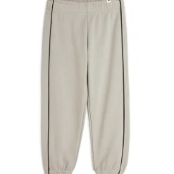 Plain Piping Sweatpants in Grey by Mini Rodini