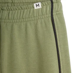 Plain Piping Sweatpants in Green by Mini Rodini
