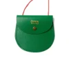Pocket Money Purse In Bright Green by Ark Colour Designs