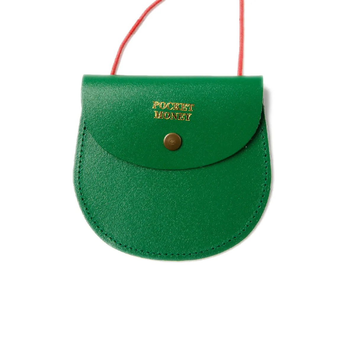 Pocket Money Purse In Bright Green by Ark Colour Designs