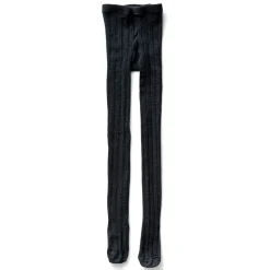 Pointelle Rib Tights in Soot by Soor Ploom