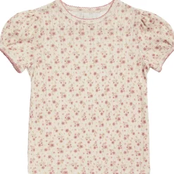 Pointelle Tee in Bronte Floral by Little Cotton Clothes