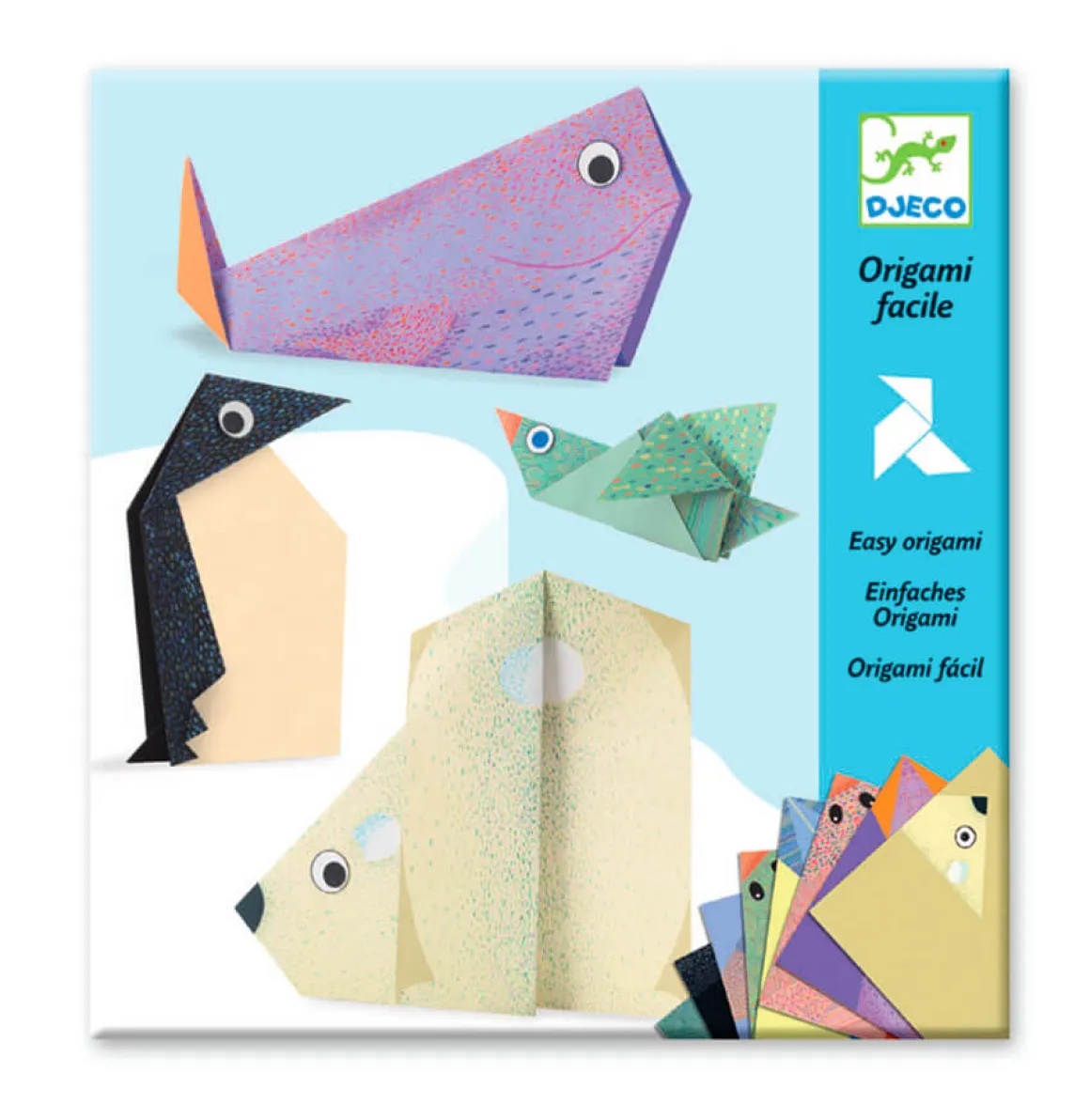Polar Animals Easy Origami Craft Kit by Djeco