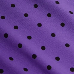 Polka Dot Long Sleeve Dress in Purple by Mini Rodini