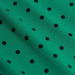Polka Dot T-Shirt in Green by Mini Rodini