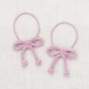 Popcorn Bow Elastic in Hazy Lilac by Misha & Puff
