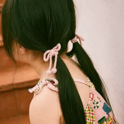 Popcorn Bow Elastic in Parfait by Misha & Puff