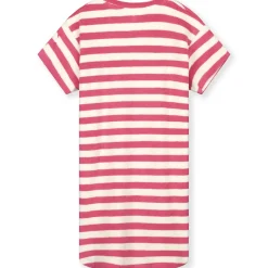POP Terry Oversized Dress in Cherry / Cream by Gray Label