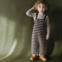 Porth Overalls in Umber by Mabli - Last One In Stock - 6-12 Months