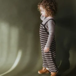 Porth Overalls in Umber by Mabli - Last One In Stock - 6-12 Months