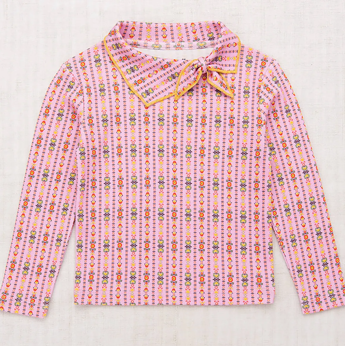 Portrait Top in Pink Lilac Bohemia by Misha & Puff