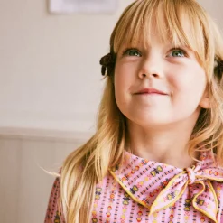 Portrait Top in Pink Lilac Bohemia by Misha & Puff