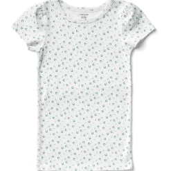 Pouf Tee in Horseshoe Print Taffy by Soor Ploom
